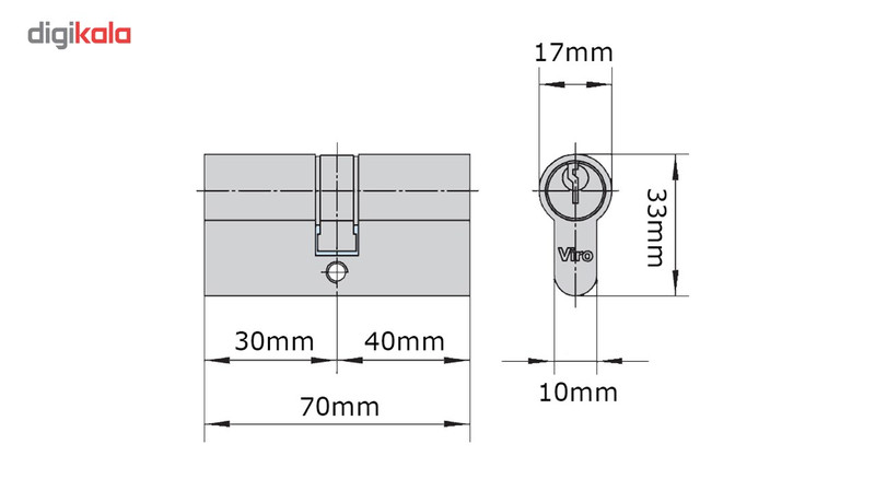 سیلندر قفل ویرو مدل 920