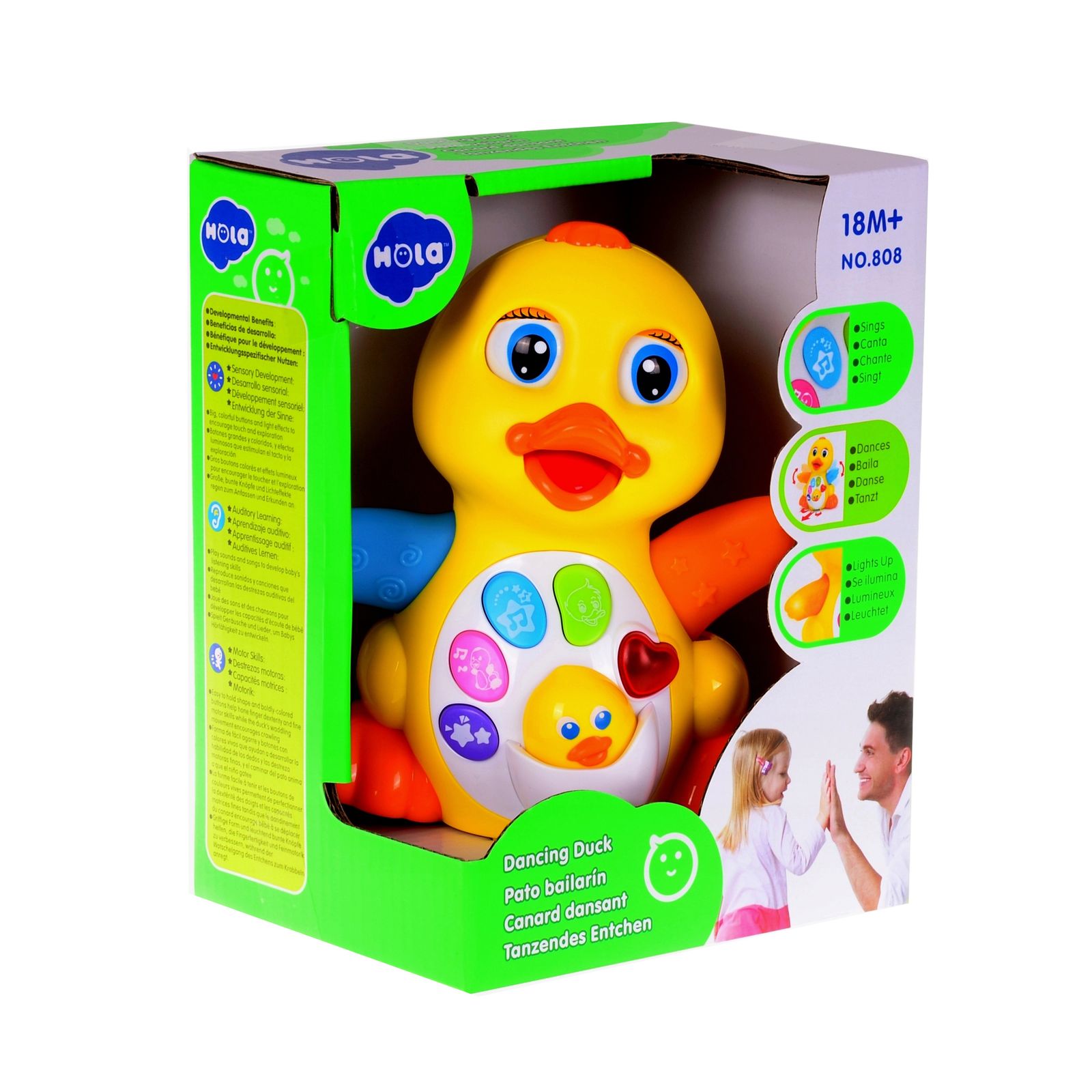 بازی آموزشی موزیکال هولا مدل Dancing Duck -  - 1