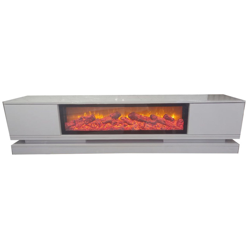 ميز تليويزيون شومينه دار مدل 132 ميز تليويزيون شومينه دار مدل 132