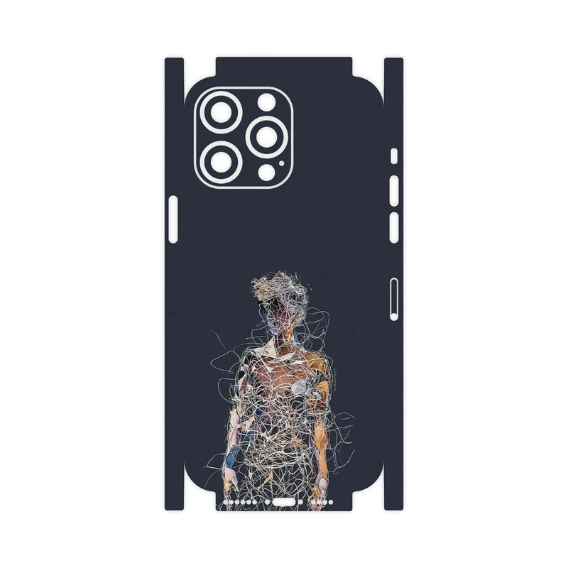 برچسب پوششی ماهوت مدل Strings Digital Art 1-FullSkin مناسب برای گوشی موبایل اپل iPhone 14 Pro Max