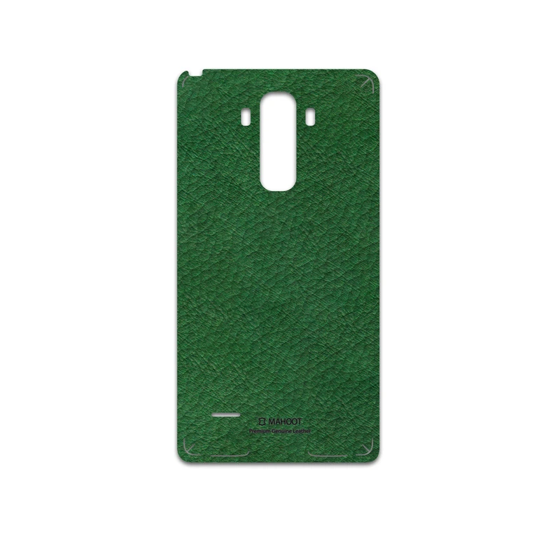 برچسب پوششی ماهوت مدل Green-Leather مناسب برای گوشی موبایل ال جی G4 Stylus