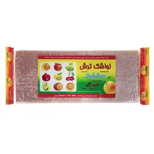 لواشک آلو  و سیب خشکپاک مقدار 360 گرم