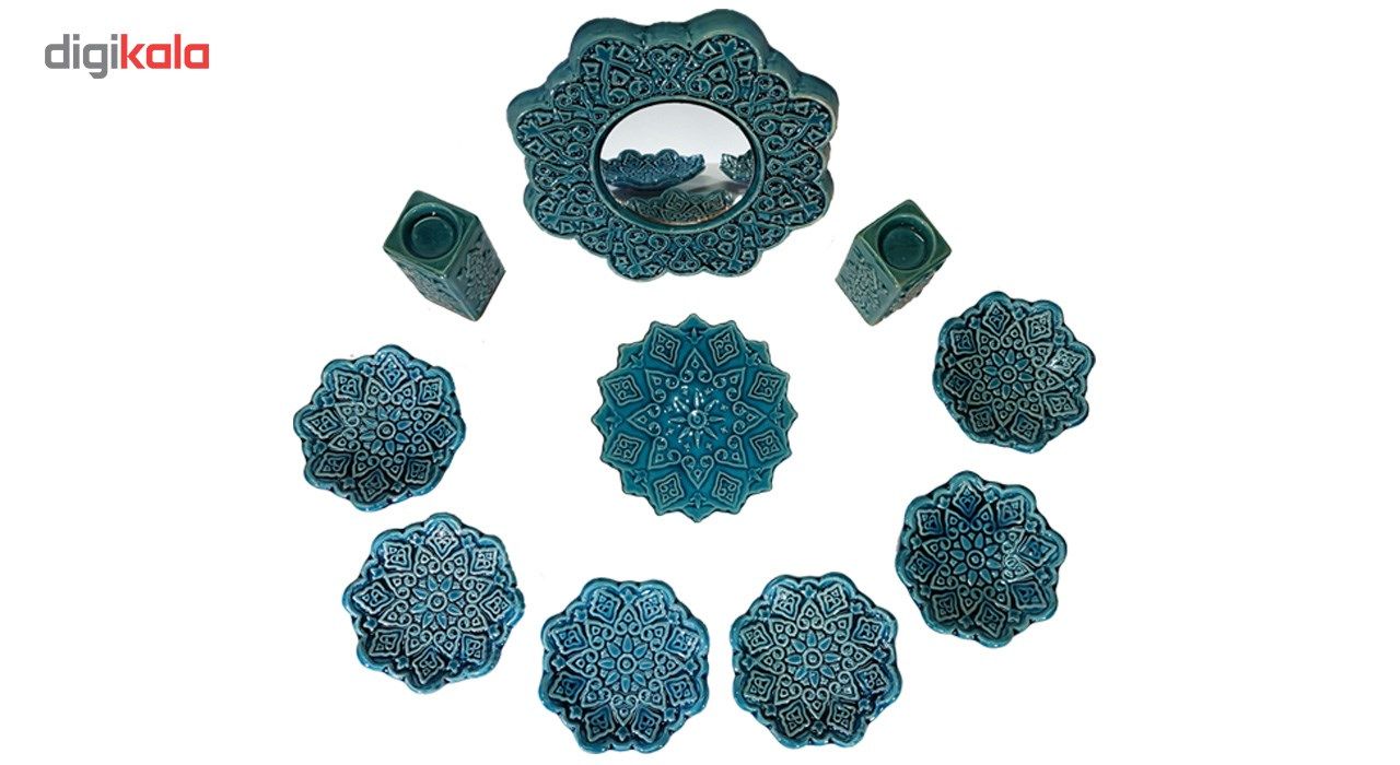 مجموعه هفت سین 10 پارچه لازاپونی مدل برترین کد 76 main 1 2