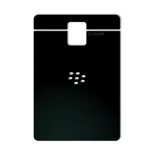 MAHOOT Black-suede Special Cover Sticker for BlackBerry Passport