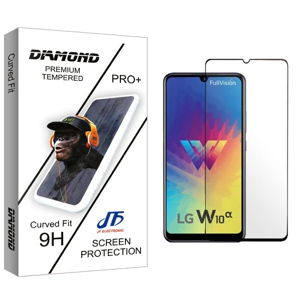 محافظ صفحه نمایش شیشه ای جی اف مدل Diamond مناسب برای گوشی موبایل ال جی W10 Alpha