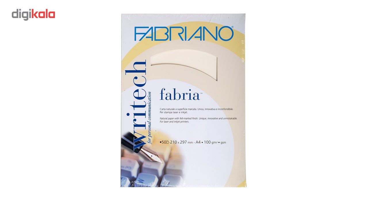 کاغذ فابریانو مدل Fabriano Avorio سایز A4 بسته 50 عددی