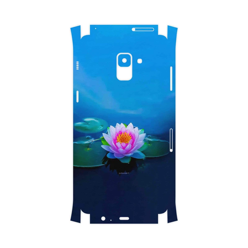 برچسب پوششی ماهوت مدل Lotus-FullSkin مناسب برای گوشی موبایل سامسونگ Galaxy A8 Plus 2018