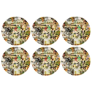 Rence U2-42001 Under Plate 6 pieces set