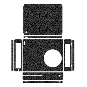 MAHOOT Black Silicon Texture Sticker for Xbox One S