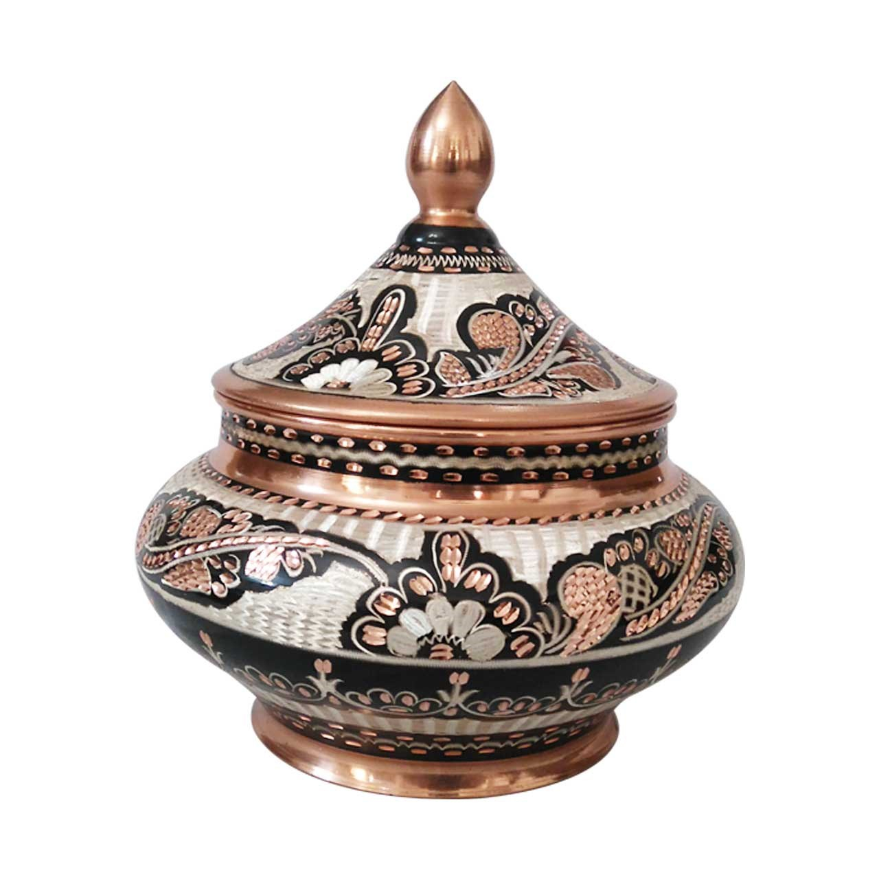 شکلات خوری مینا کاری توت کالا مدل 2563