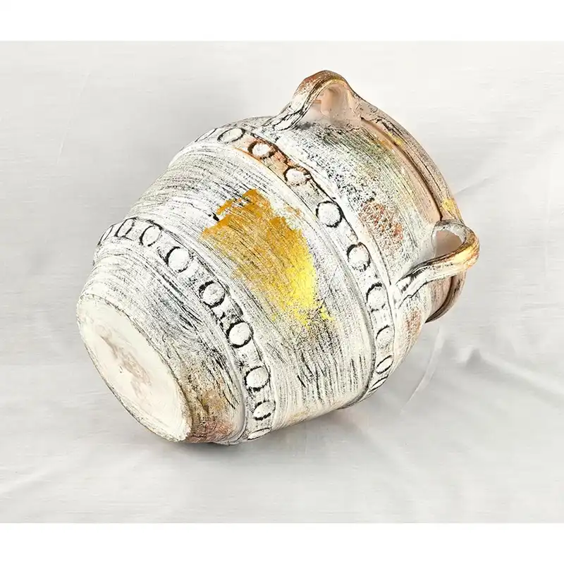 گلدان سفالی مدل پتینه کد G35