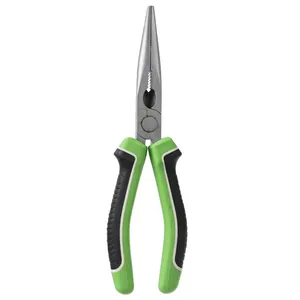 Silver GTH04C10 Long Nose Pliers 8 Inch