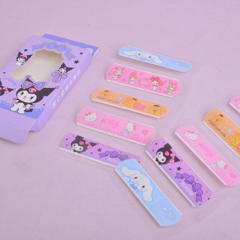 چسب زخم مدل کرومی و ملودی و کیتی  بسته 10 عددی