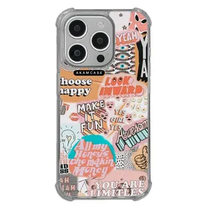 AKAM AMCWTA15PRO-GOOD VIBE2 Cover For Apple iPhone 15 Pro