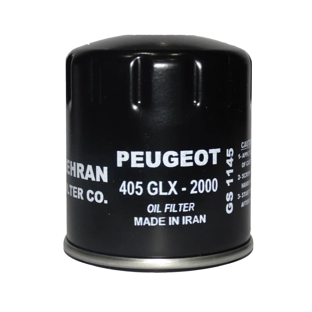 فیلتر روغن خودرو بهران فیلتر مدل GS1145 مناسب برای پژو 405
