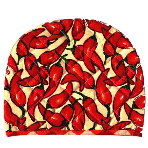 روقوری چاپی رزین تاژ طرح فلفل قرمز