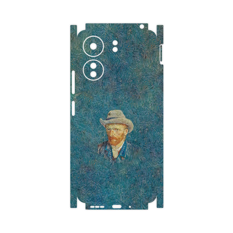 برچسب پوششی ماهوت مدل Self portrait with a gray felt hat-FullSkin مناسب برای گوشی موبایل شیائومی Poco C65