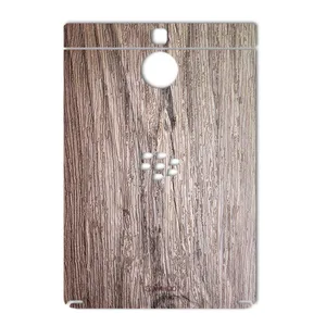 MAHOOT Walnut Texture Sticker for BlackBerry Cover Passport Silver edition