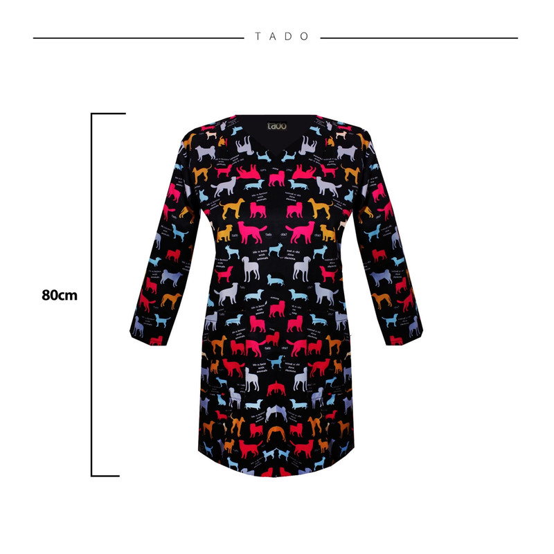 ست کلاه و روپوش پزشکی زنانه تادو مدل RO1920 ست کلاه و روپوش پزشکی زنانه تادو مدل RO1920