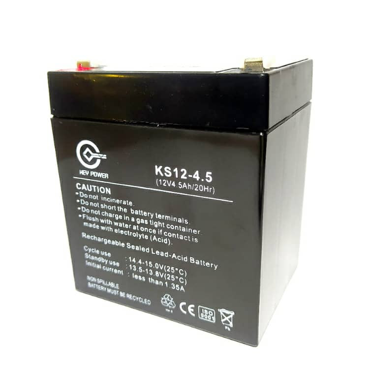 باتری یو پی اس 12 ولت 4.5 آمپرساعت کی پاور مدل key12-4.5