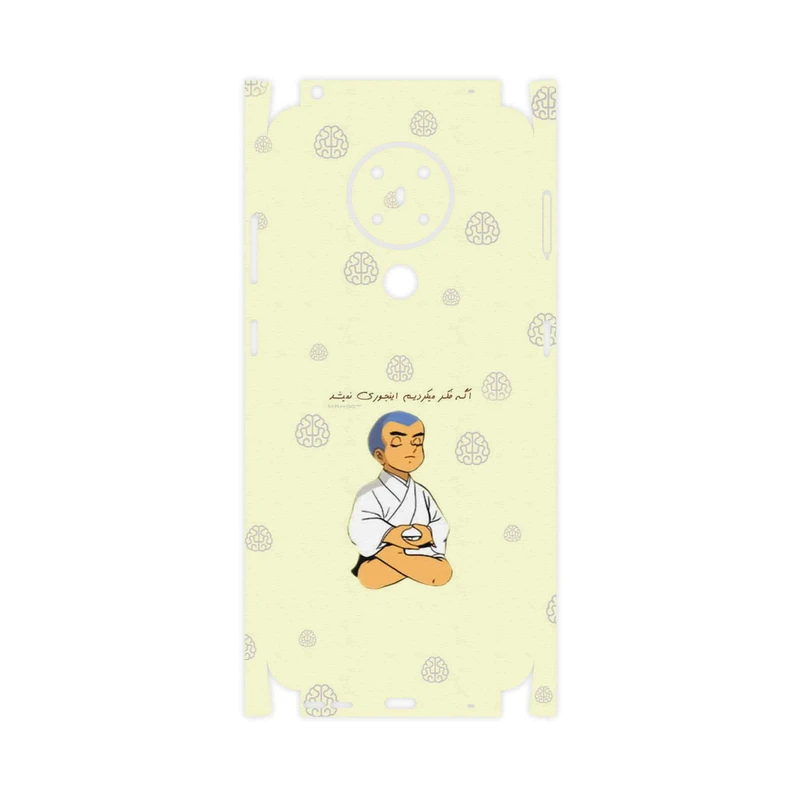 برچسب پوششی ماهوت مدل Ikkyu-san-FullSkin مناسب برای گوشی موبایل نوکیا 5.3