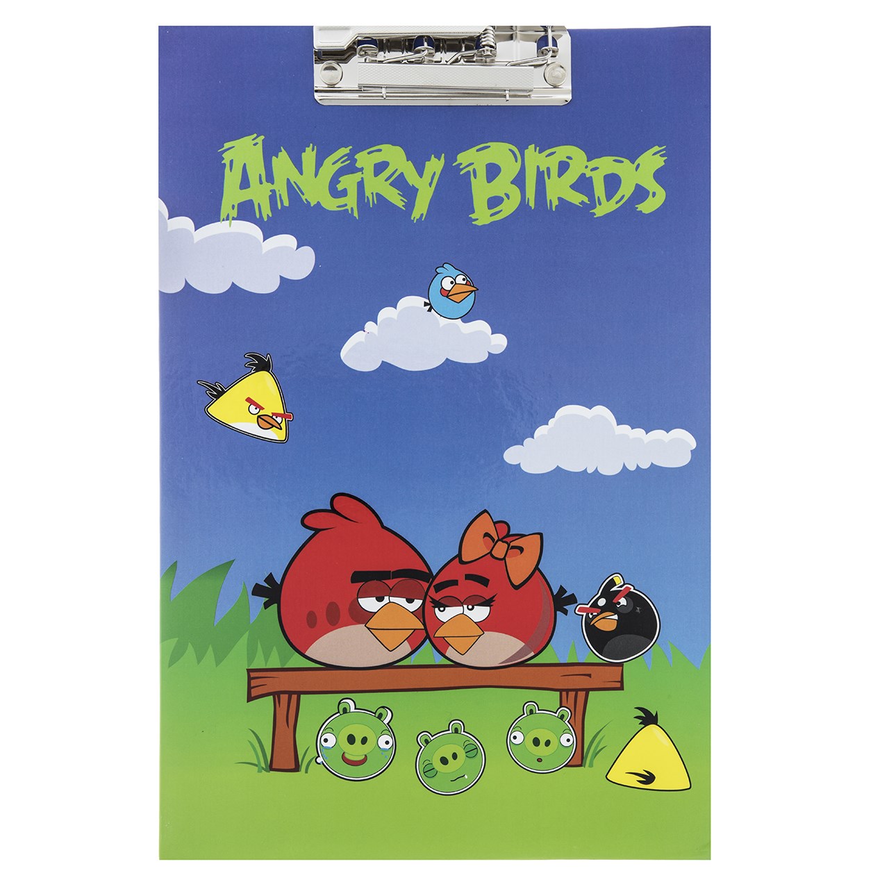 تخته شاسی آوای تحریر مدل Angry Birds A4 سایز A4