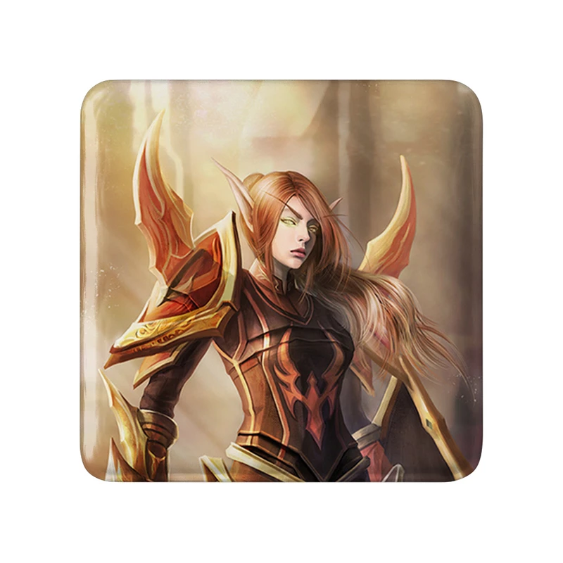 مگنت خندالو طرح بازی دنیای وارکرفت (World of Warcraft) مدل مربعی کد 31841
