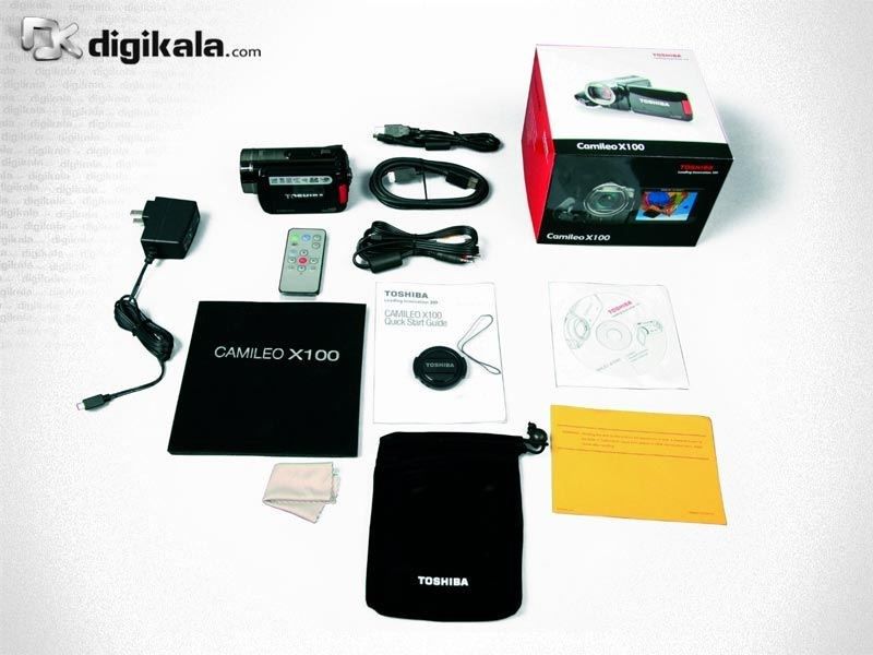 دوربین فیلمبرداری توشیبا کامیلئو ایکس 100 main 1 8