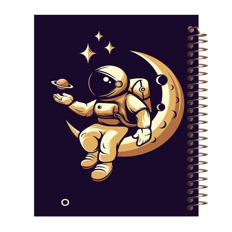 دفتر نقاشی طرح فضانورد کد B203