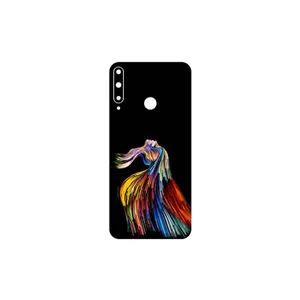 MAHOOT Rainbow Hair Digital Art Cover Sticker for Huawei Y7p