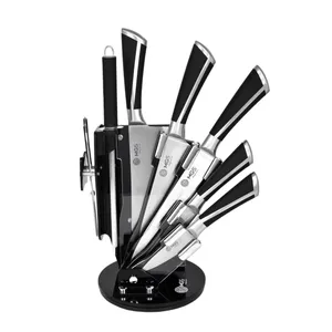  سرویس چاقو آشپزخانه 9 پارچه ام جی اس مدل KS-9025B