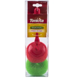 اسفنج شستشوی ظروف دارای دست مدل  Tonkita کد 1080TK