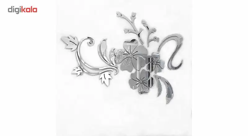 آینه دکوپدیده مدل Flower1001