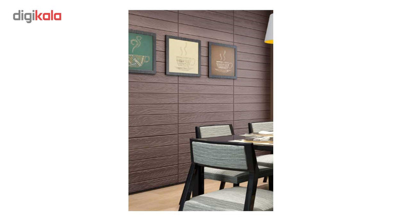 دیوارپوش فومی طرح چوب کد WD اندازه 50x100