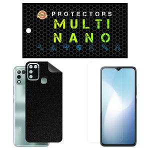 Multi Nano X-SFG Screen Protector For Infinix Hot 11 Play with back skin