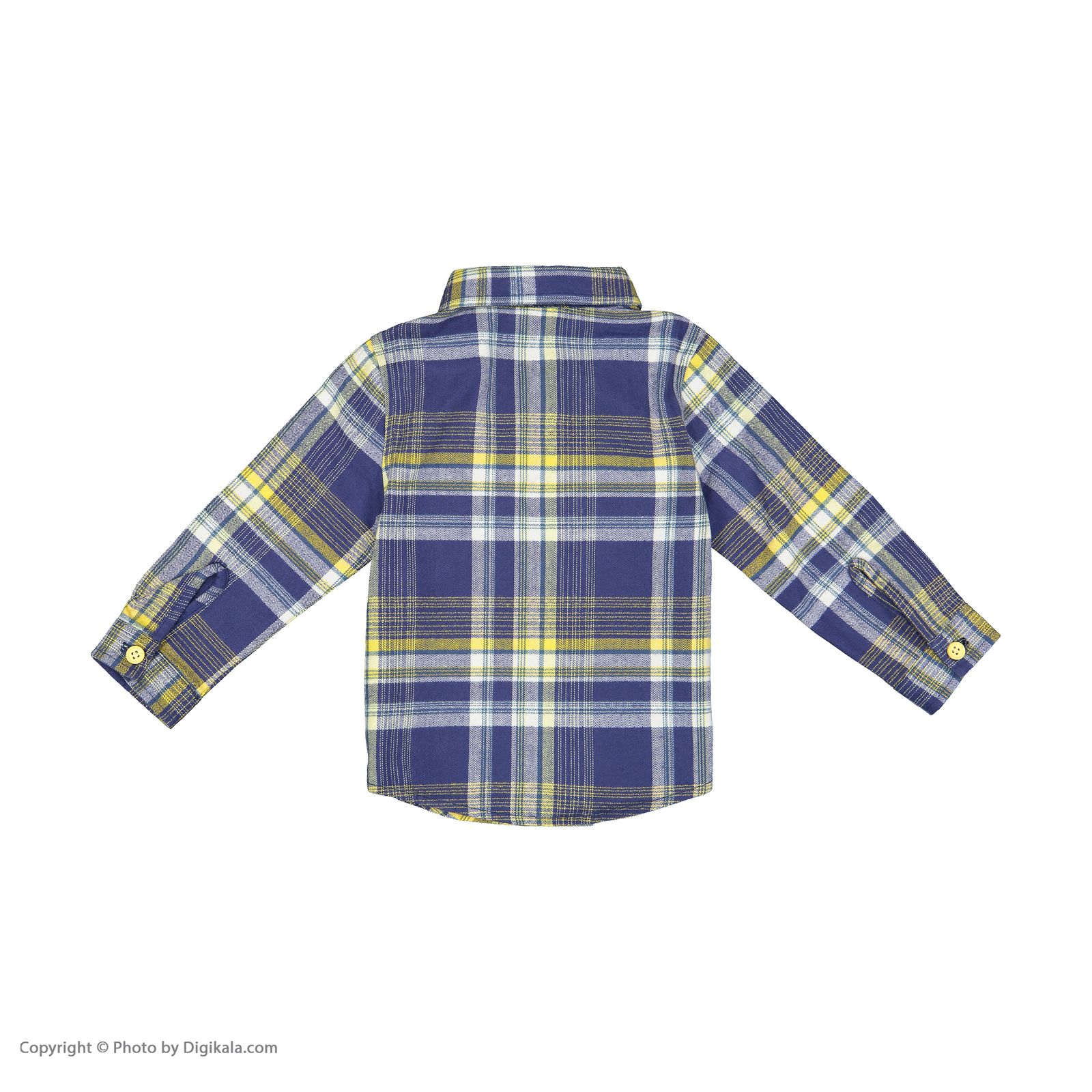 پیراهن نوزادی پسرانه ال سی وایکیکی مدل 0W29461Z1-G5P-YELLOWCHECK -  - 3