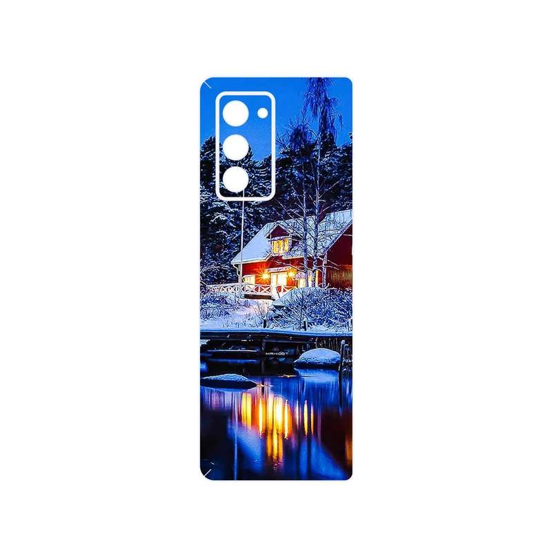 برچسب پوششی ماهوت مدل Winter Season مناسب برای گوشی موبایل سامسونگ Galaxy Z FOLD 2