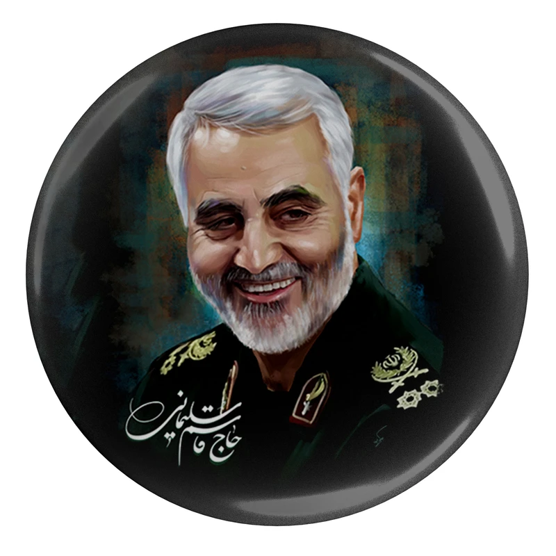 مگنت مدل S12511 طرح سردار شهید حاج قاسم سلیمانی