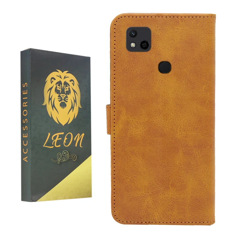 کیف کلاسوری لئون مدل Bersa مناسب برای گوشی موبایل شیائومی Redmi 10A / 9C