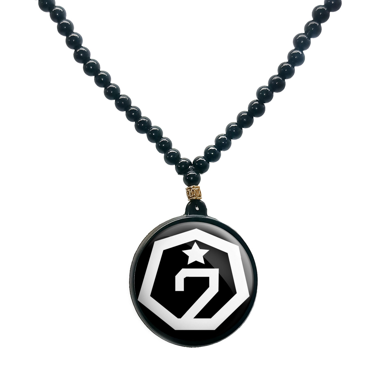 گردنبند پرمانه طرح GOT7 کد pmd.19172 مدل دو طرفه