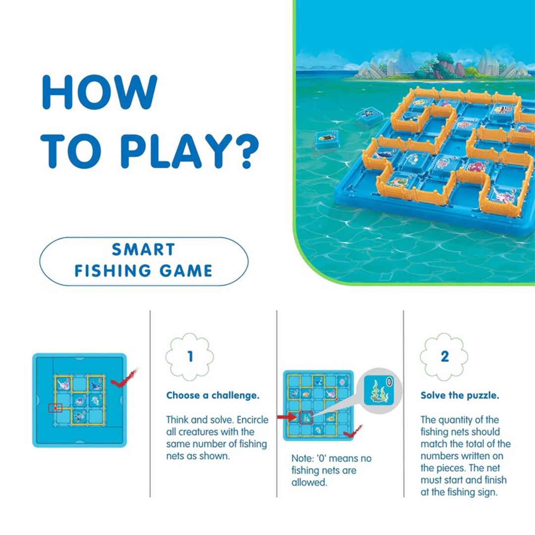 بازی آموزشی هولا مدل Smart Fishing Game -  - 6