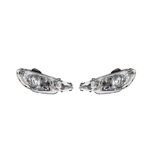 چراغ جلو گروه پژوهش صنعت مدرن کد RL206 مناسب برای پژو 206 بسته دو عددی