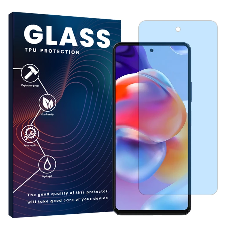 محافظ صفحه نمایش مات ضد اشعه آبی گلس مدل Resistant مناسب برای گوشی موبایل بلک ویو Shark 8