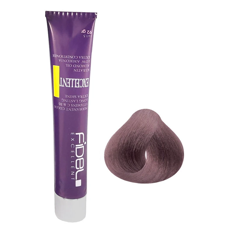رنگ مو فیدل اکسلنت شماره 6P حجم 100 میلی‌لیتر رنگ بلوند مرواریدی تیره