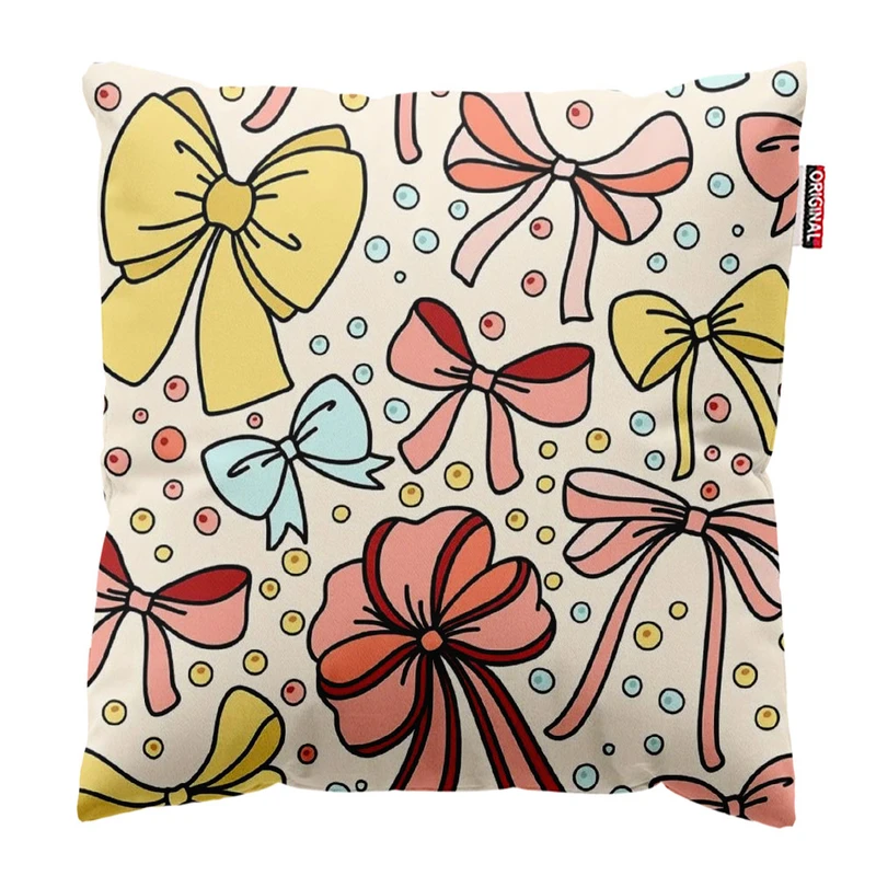 کوسن پاد آفرین طرح پاپیون کد 453 سایز 40*40 سانتی متر
