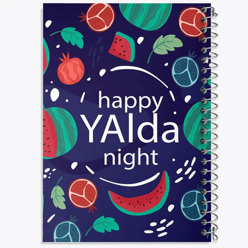 دفتر مشق 50 برگ خندالو مدل شب یلدا  کد 10769