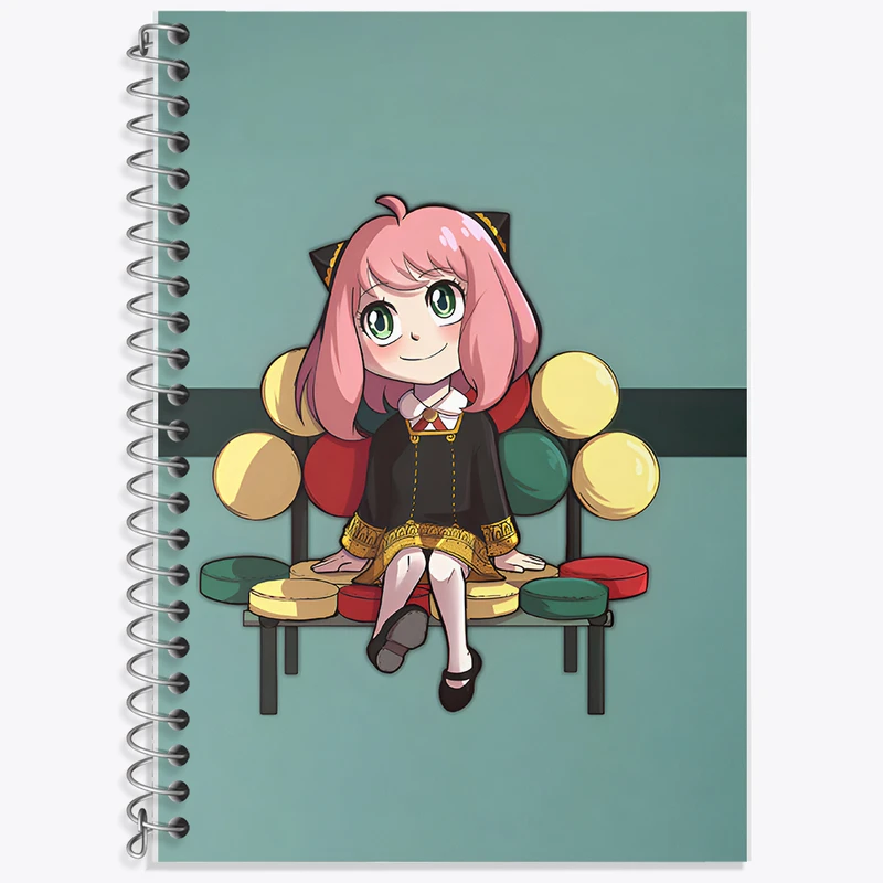 دفتر نت موسیقی 50 برگ خندالو طرح آنیا انیمه اسپای ایکس کد N4285