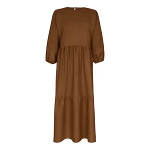 پیراهن ساحلی یقه گرد زنانه مدل سایه