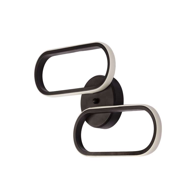 چراغ دیواری مدرن چشمه نور کد L6407/2BK