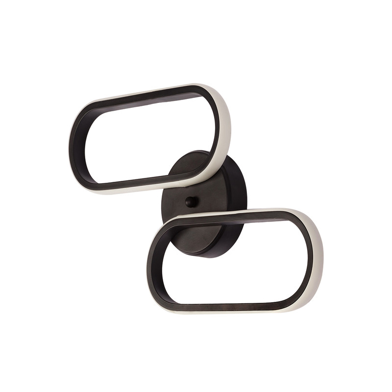 چراغ دیواری مدرن چشمه نور کد L6407/2BK